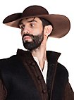 Musketeer hat made from wool - Athos
